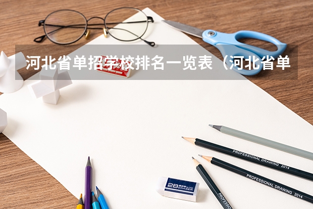 河北省单招学校排名一览表（河北省单招学校前十名）