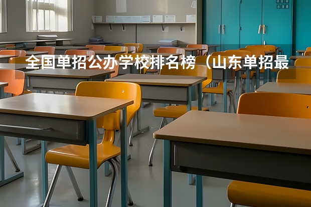 全国单招公办学校排名榜（山东单招最好的公办学校排名）