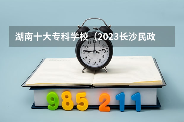 湖南十大专科学校（2023长沙民政职业技术学院单招分数线？）
