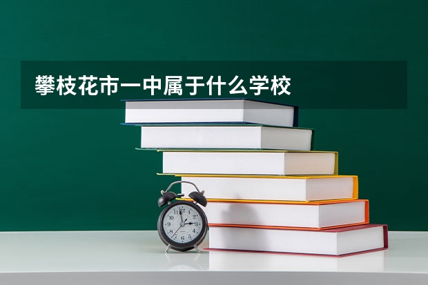 攀枝花市一中属于什么学校