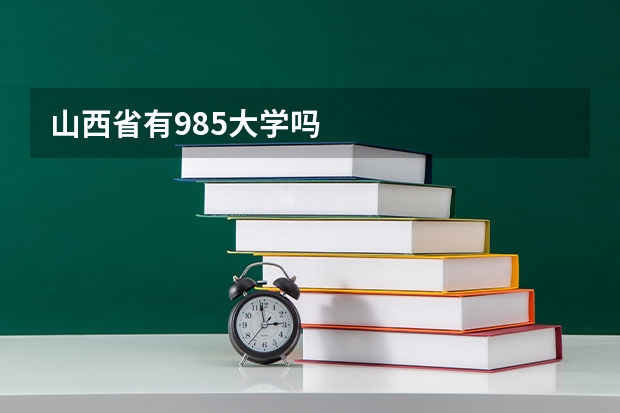 山西省有985大学吗