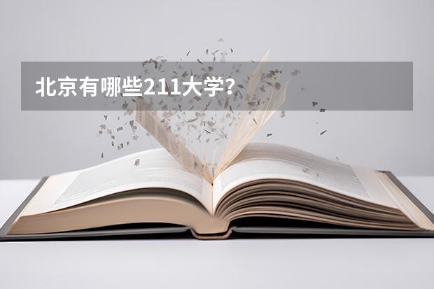 北京有哪些211大学？
