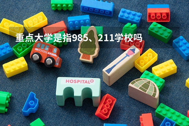 重点大学是指985、211学校吗