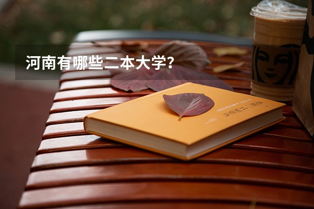 河南有哪些二本大学？