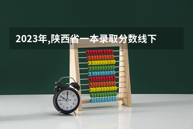 2023年,陕西省一本录取分数线下降最多的15所高校都有哪些?
