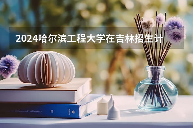 2024哈尔滨工程大学在吉林招生计划人数一览表