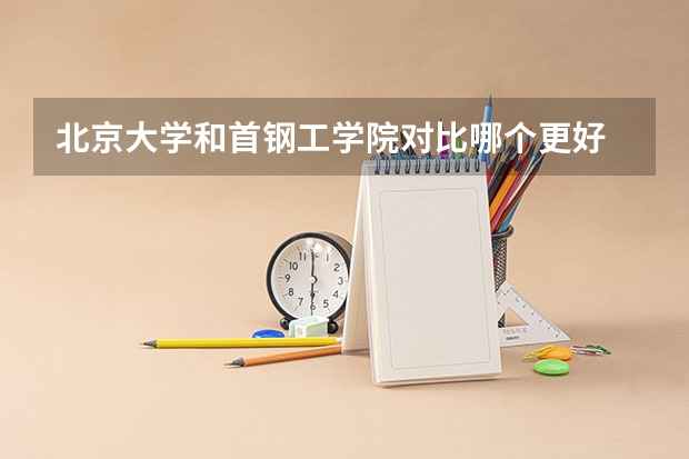 北京大学和首钢工学院对比哪个更好