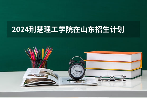 2024荆楚理工学院在山东招生计划人数一览表
