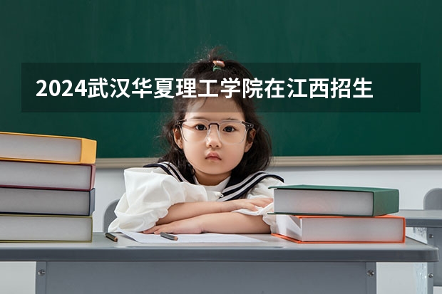 2024武汉华夏理工学院在江西招生计划一览表