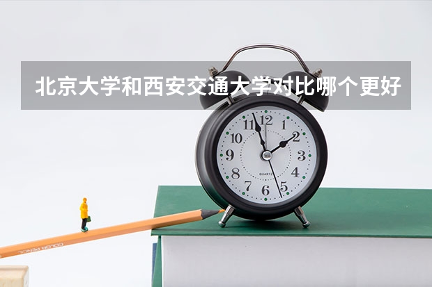 北京大学和西安交通大学对比哪个更好
