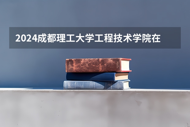 2024成都理工大学工程技术学院在贵州招生计划表