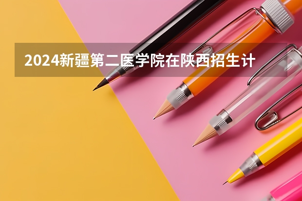 2024新疆第二医学院在陕西招生计划表