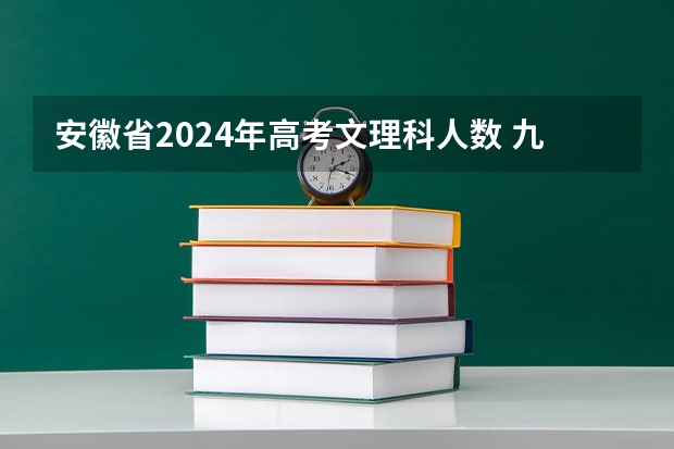 安徽省2024年高考文理科人数 九省联考查成绩安徽