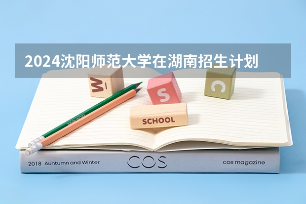 2024沈阳师范大学在湖南招生计划表