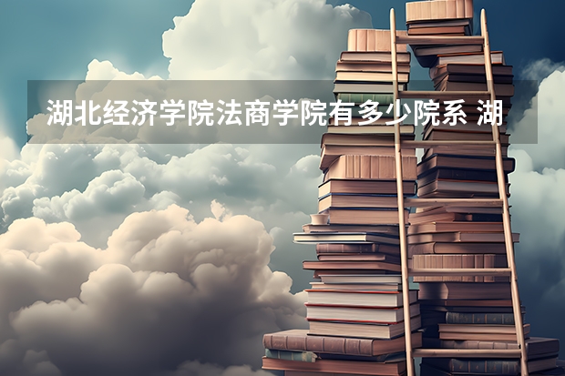 湖北经济学院法商学院有多少院系 湖北经济学院法商学院院系名单