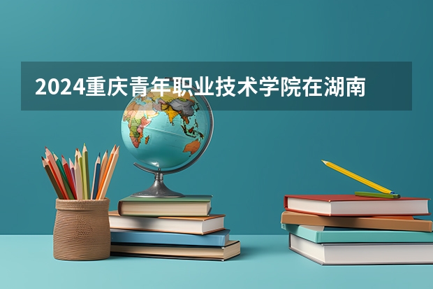 2024重庆青年职业技术学院在湖南招生计划表