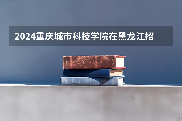 2024重庆城市科技学院在黑龙江招生计划表