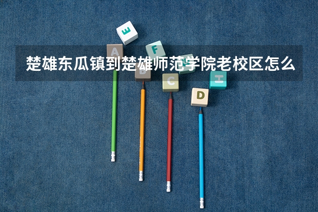楚雄东瓜镇到楚雄师范学院老校区怎么走
