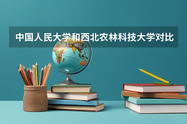 中国人民大学和西北农林科技大学对比哪个更好