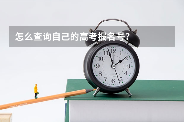 怎么查询自己的高考报名号？