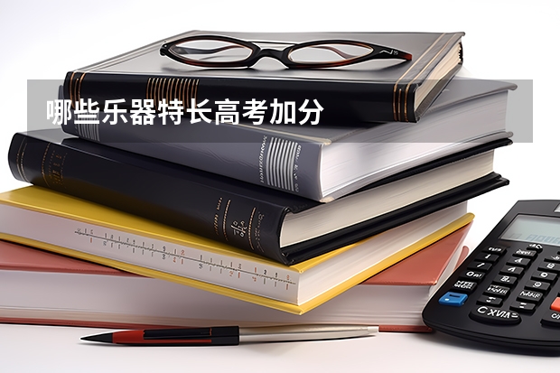 哪些乐器特长高考加分