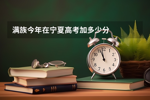 满族今年在宁夏高考加多少分