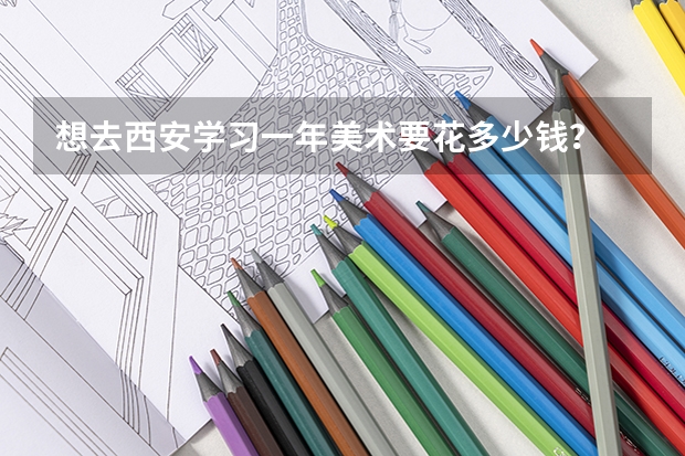 想去西安学习一年美术要花多少钱？