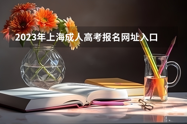 2023年上海成人高考报名网址入口？ 2023年四川成人高考网上报名时间及系统入口？