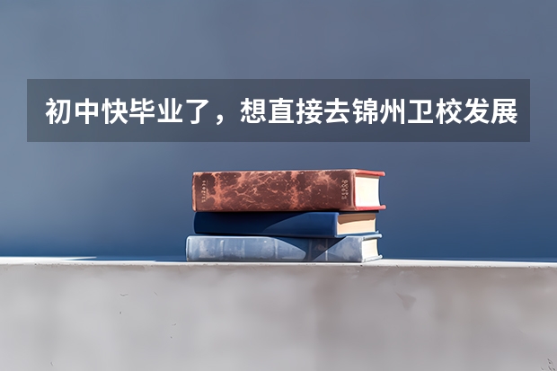 初中快毕业了，想直接去锦州卫校发展途经怎么样？