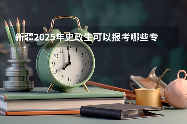 新疆2025年史政生可以报考哪些专业