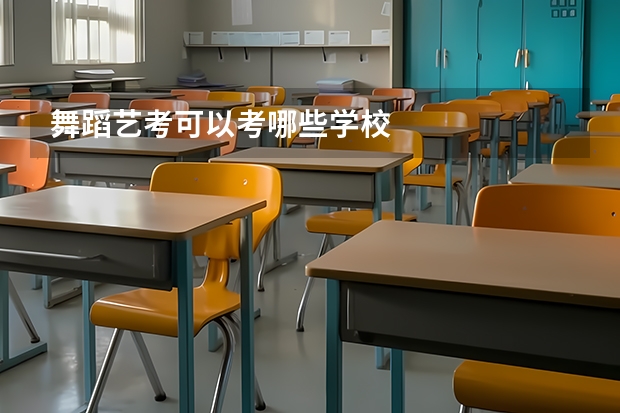 舞蹈艺考可以考哪些学校