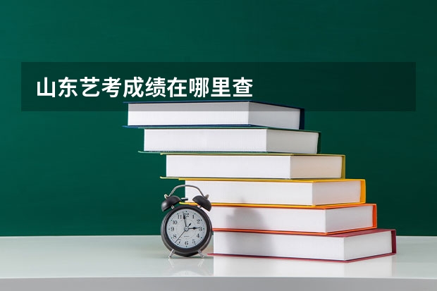 山东艺考成绩在哪里查