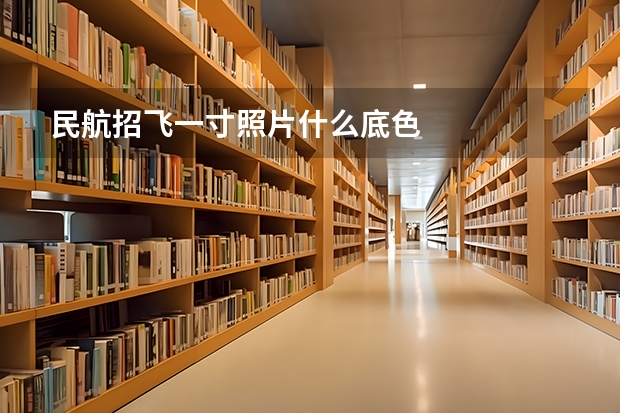 民航招飞一寸照片什么底色