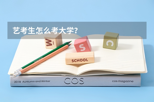 艺考生怎么考大学？