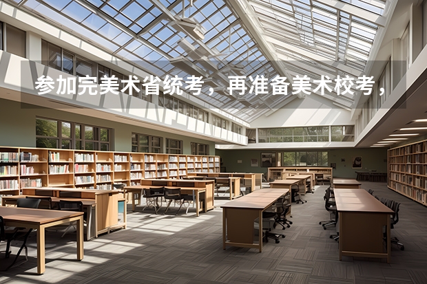参加完美术省统考，再准备美术校考，这样的安排合理吗？