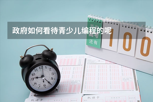 政府如何看待青少儿编程的呢