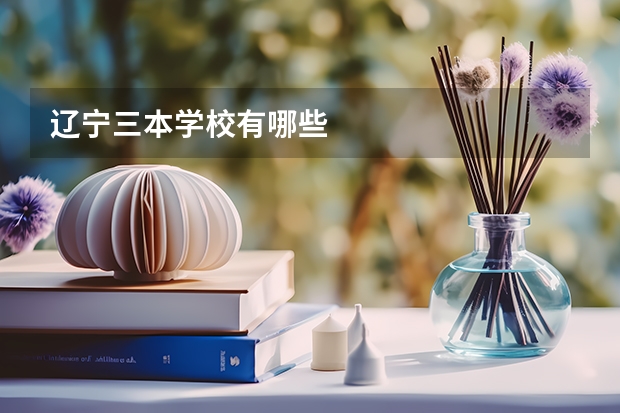 辽宁三本学校有哪些