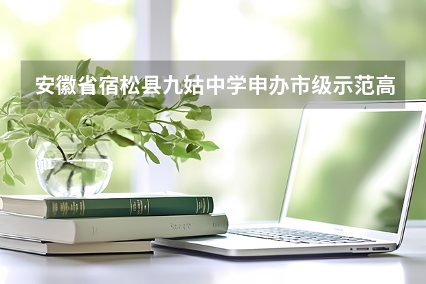 安徽省宿松县九姑中学申办市级示范高中会成功吗？