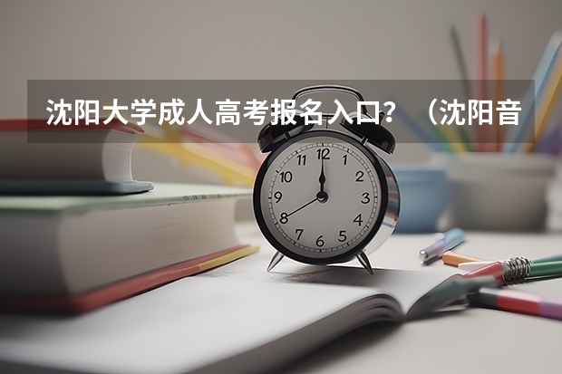 沈阳大学成人高考报名入口？（沈阳音乐学院成人高考去哪儿报名？）