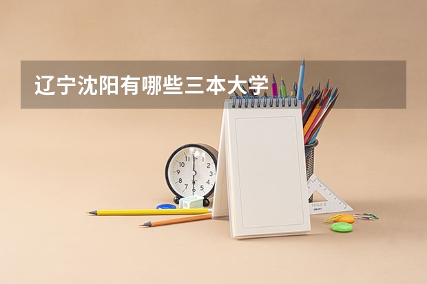 辽宁沈阳有哪些三本大学