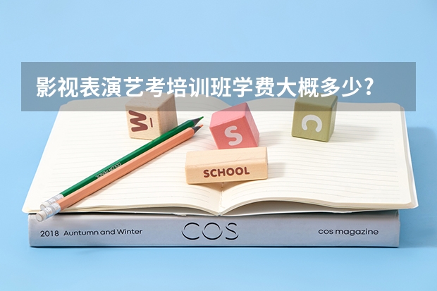 影视表演艺考培训班学费大概多少?