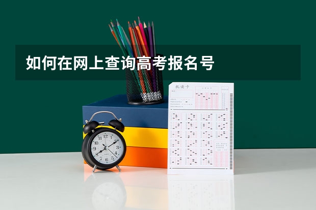 如何在网上查询高考报名号