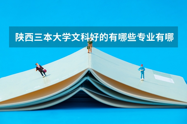 陕西三本大学文科好的有哪些专业有哪些好的