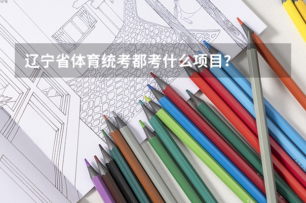 辽宁省体育统考都考什么项目？