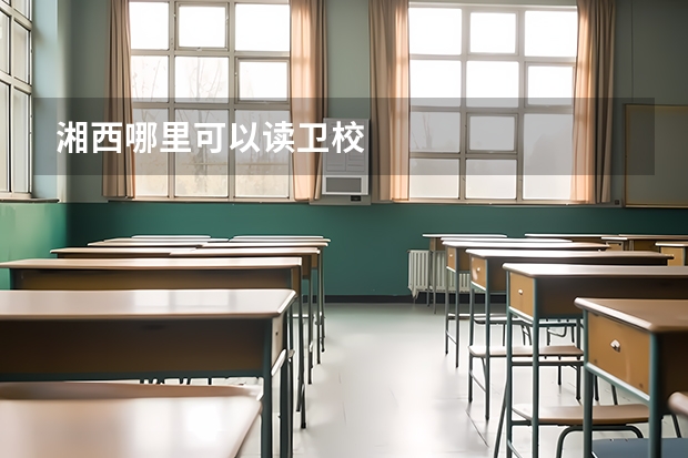 湘西哪里可以读卫校