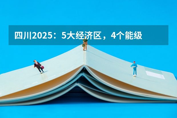 四川2025：5大经济区，4个能级梯队，新增10座机场，12城房价下跌（四川2025年新高考选考科目要求公布，“文科生”不再有学医机会！）