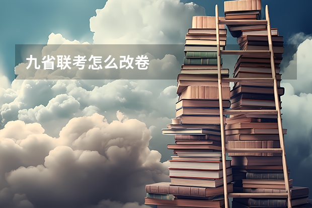 九省联考怎么改卷