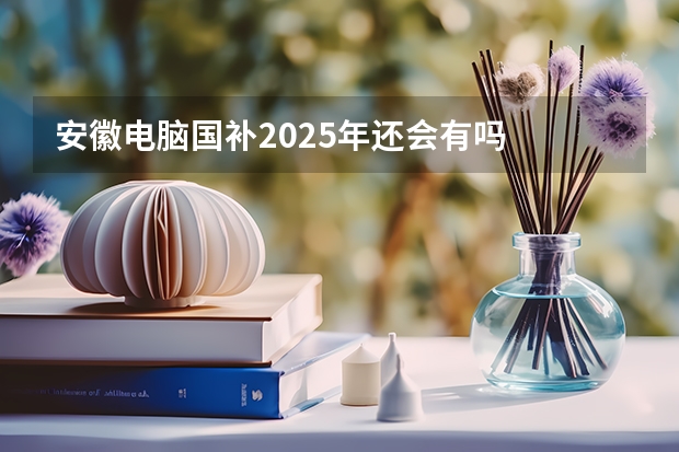 安徽电脑国补2025年还会有吗