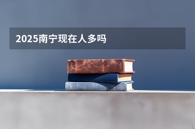 2025南宁现在人多吗