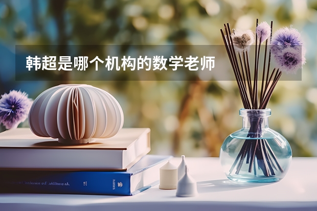 韩超是哪个机构的数学老师